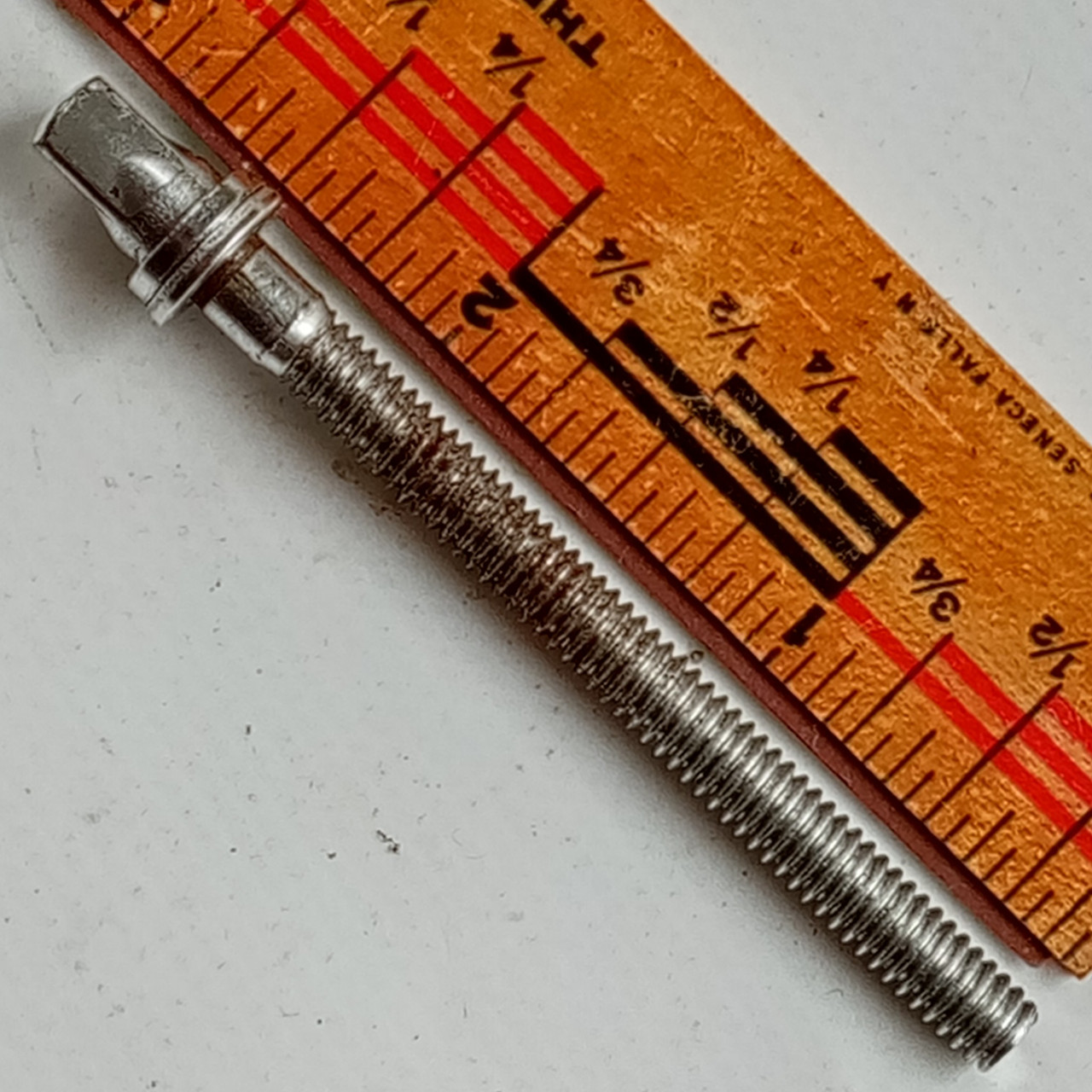 Rogers 1+2.5"T-Rod Snare/Floor Tom Drum Chrome 60s Powertone Tension-Lug-Screw*G — main photograph