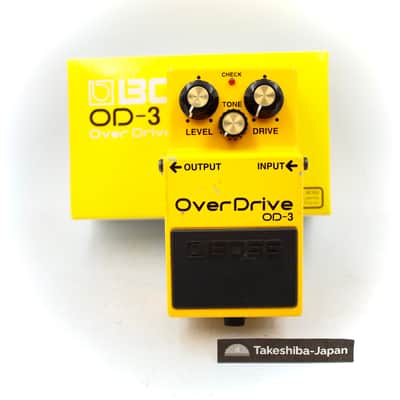 Boss OD-3 Overdrive With Original Box Guitar Effect Pedal KZ90278