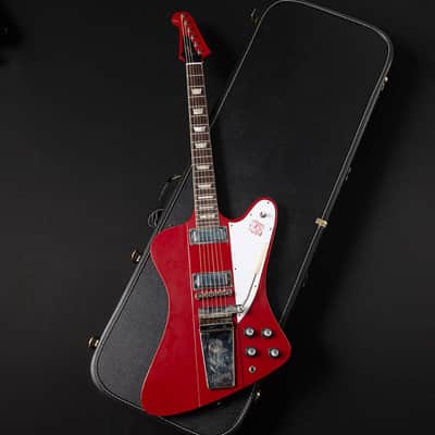 Gibson Custom Shop/Murphy Lab 1963 Firebird V With Maestro Vibrola - Cardinal Red Light Aged image 2
