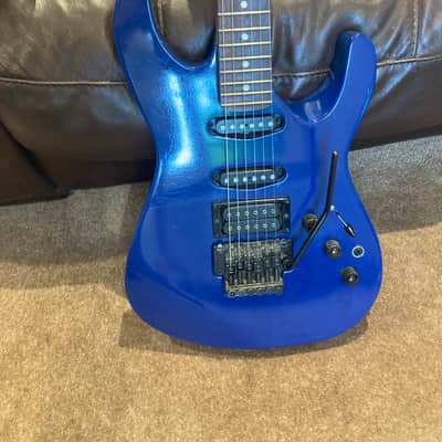 Kramer Pacer Custom ii 80s - Blue image 3