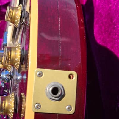 Gibson Wine Deluxe Pete Townsend Special with casel 1976 - Wine image 9