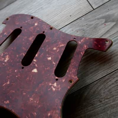 Fender Stratocaster Pickguard 70’s Tortoise image 3