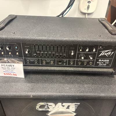 Peavey MarK VIII Bass Amp Head | 80s - 90s | Black image 1