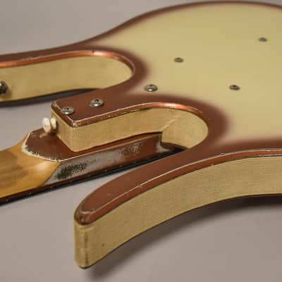 c. 1958 Danelectro Longhorn Baritone Copper Burst w/HSC image 14