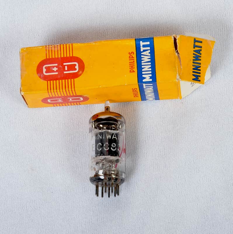 Philips ECC83 / 12AX7 Preamp Tube – Tests Good – Made in Holland image 1