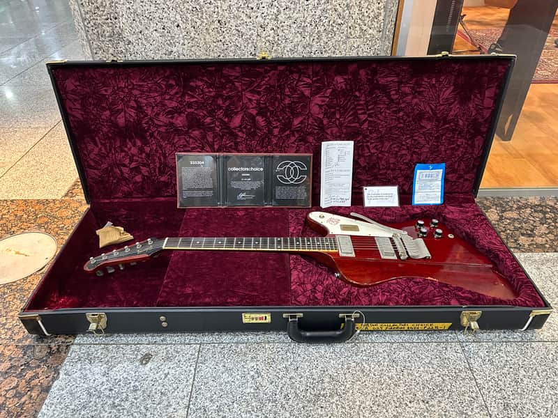 2017 Gibson Collectors Choice Firebird III 1964 CC47A 029 Firebird 47A 029 Aged Faded Cherry Electric Guitar