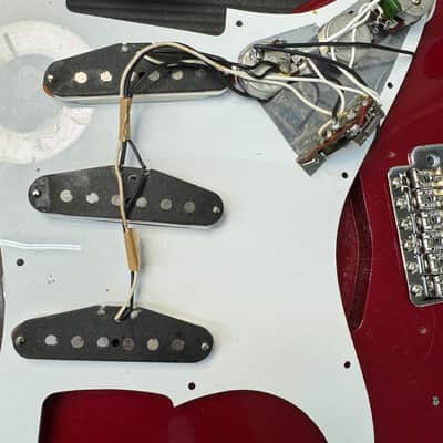 *VIDEO* 1982 Fender JV Stratocaster 1962 Reissue Model ST62-65 Refin USA Pickups - 1982 image 23