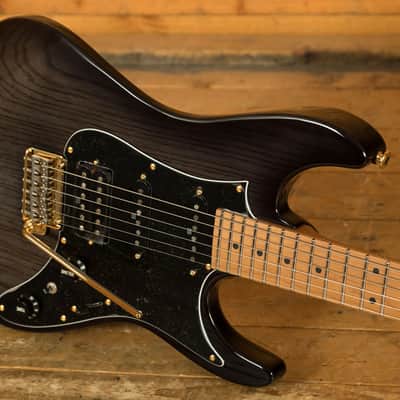 Ibanez AZ2204AG AZ Series Prestige - S-Tech Roasted Maple - Transparent Grey Burst image 5