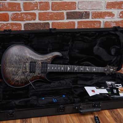 PRS 40th Anniversary Custom 24 Satin Limited Edition Mango Top Charcoal Tri-Color Burst 2025 w/OHSC image 2