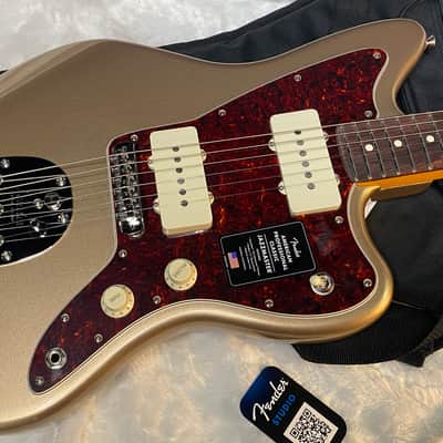NEW! Fender American Professional Classic Jazzmaster - Faded Firemist Gold - Authorized Dealer (Copy) image 3