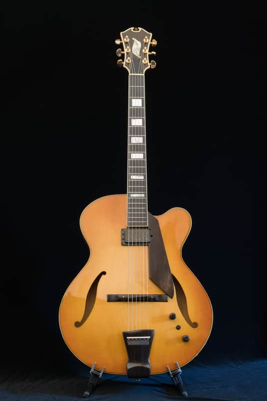 D'Aquisto Jim Hall Model 1983 Tawny Sunburst image 1