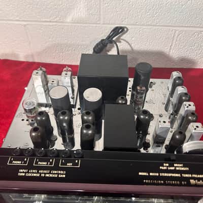 McIntosh MX110 Stereo Tube AM / FM Tuner 1962 - 1969 - Silver image 2