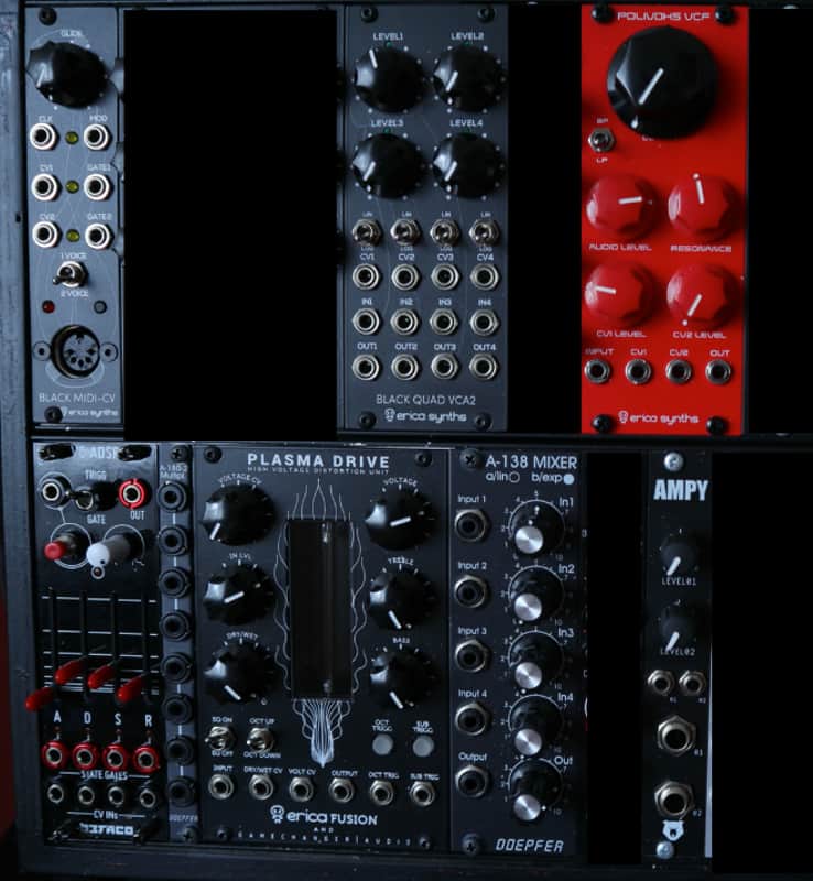 Erica Synths Modular Synth Eurorack NO CASE !!! - Some modules sold! image 1
