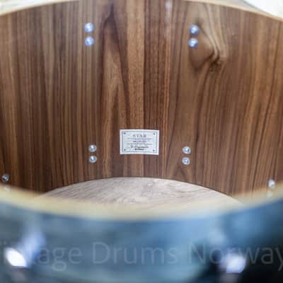 Tama STAR Walnut 10,12,14,16,18,24 + SD - Satin Charcoal Japanese Sen image 25