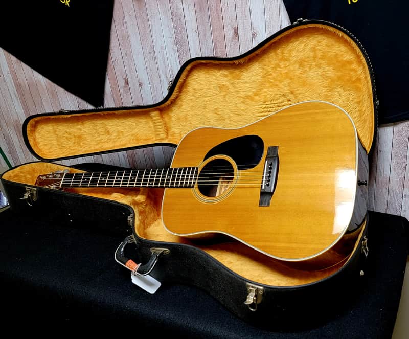 early 70's Yamaki Dreadnought AY 303S "Folk Deluxe" Spruce & Rosewood w/ Original Hard Case image 1