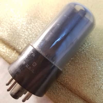 RCA 1% Tight Matched Pair (2) 6V6GT/G tNOS AT1000 TESTED Vacuum Tubes greyglass WWII era Beam Power 6V6 1938-1946 image 15