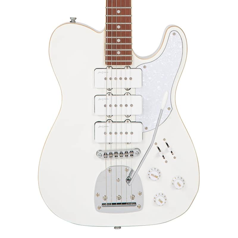 Vintage Revo Series Trio Guitar - Arctic White | Reverb