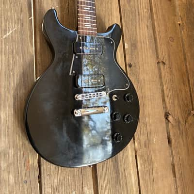 Gibson Les Paul Jr Junior special DC double Cut Cutaway  2000 - Ebony black  vintage electric guitar image 6
