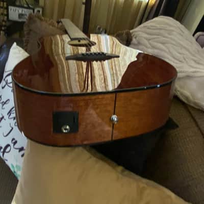 Sawtooth Mahogany Series Left-Handed 12-String Solid Mahogany Top Acoustic-Electric Dreadnought Guitar image 7