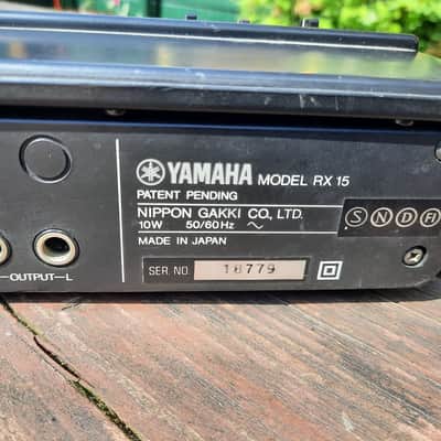 Yamaha RX15 Digital PCM Rhythm Programmer 1980s - Blue buttons image 8