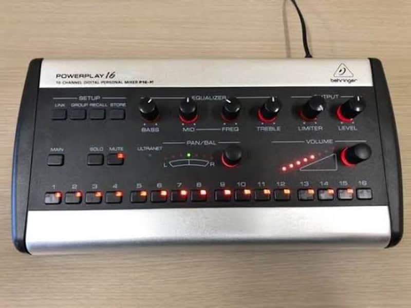 2x Behringer Powerplay P16-M 16-Channel Digital Personal Mixer 2011 - Present - Standard image 1