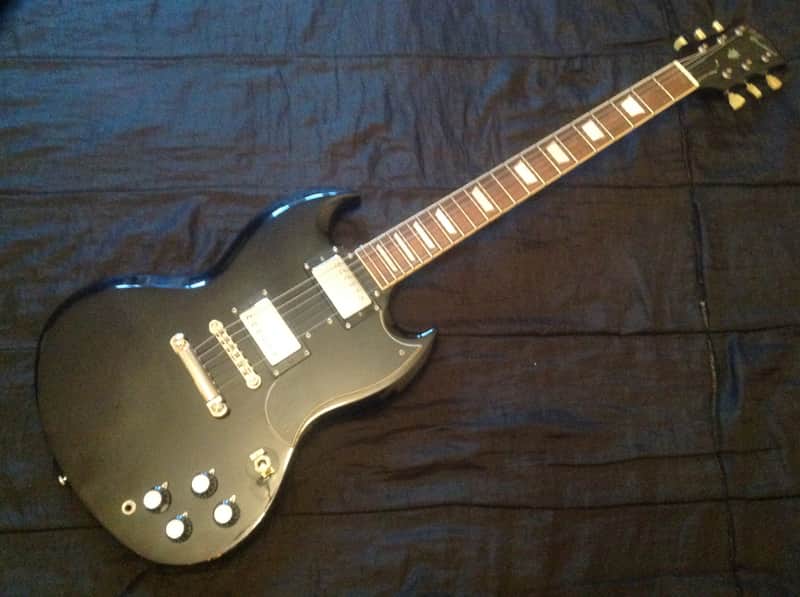 1985 Bill's Brothers Japan '61 SG Reissue Black | Reverb