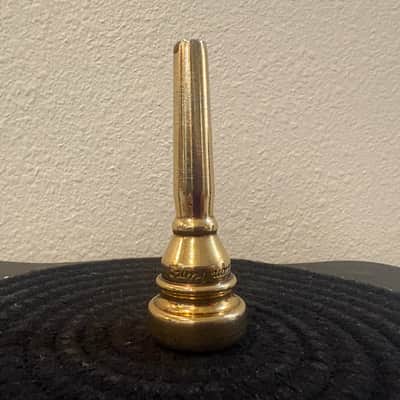 Vintage Rudy Muck Cushion Rim Gold Plated 15S Trumpet Mouthpiece image 2
