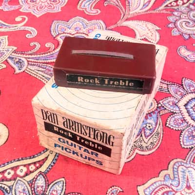 VINTAGE 1969 AMPEG DAN ARMSTRONG RT GUITAR PICKUP - ROCK TREBLE w/ ORIGINAL BOX image 1