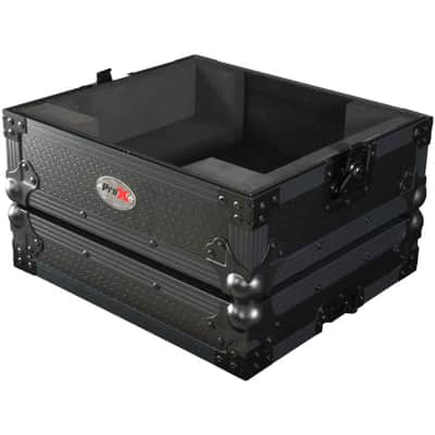 ProX XS-RP7BL | Case for Reloop RP-7 | All Black with Custom Foam image 11