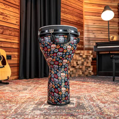MEINL JD14DA Jumbo Djembe 14 Zoll Day Of The Dead image 7