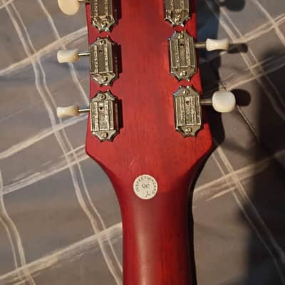 Epiphone SG Classic Worn P90 2020 - Present - Worn Cherry Open Book Headstock image 7