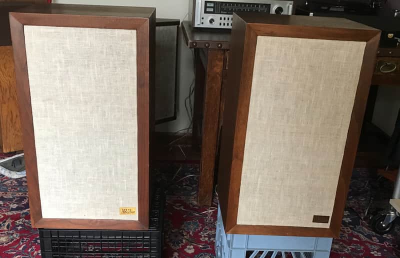Acoustic Research AR-3A 1973 Walnut Speakers image 1