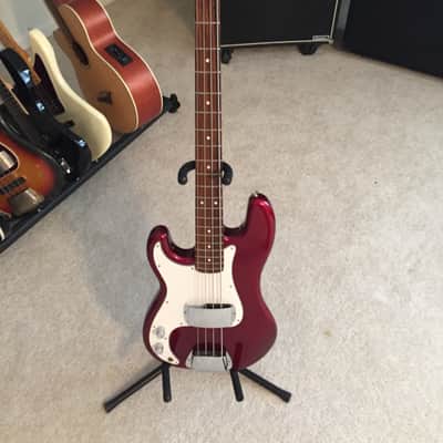 Fender '62 Reissue Precision Bass 1993 Candy Apple Red image 4