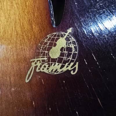 1960 Framus Sorella Archtop Cello Guitar Model F5/59 - Sunburst image 22