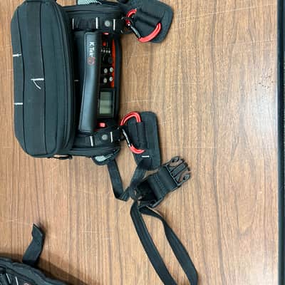 TASCAM DR-701D PCM Field Recorder with K-Tek Stingray MixPro Audio Bag and KSWB1 Waist Belt Kit image 2