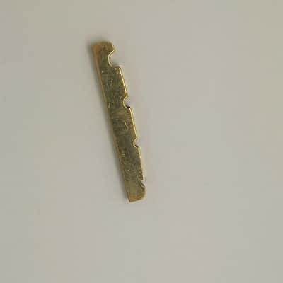 Gold 4 String Bass Brass Nut, 38x3.5mm image 4
