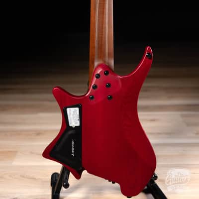Strandberg Boden Original N2.8 8 String Headless – Sunset Coral Burst Satin image 7