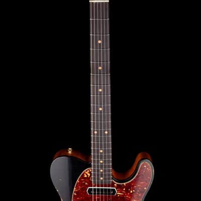 Pre Owned Fender Custom Shop Limited Edition Bow Tie Telecaster Custom Relic Black with OHSC image 8