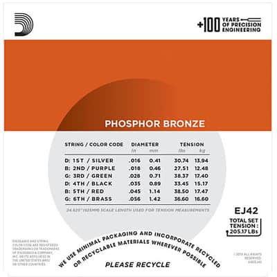 D'Addario EJ42 .016-056 image 2