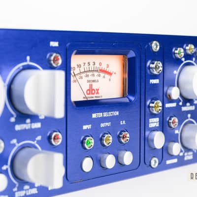 dbx 160S Blue 160S 2-Channel Compressor / Limiter image 5