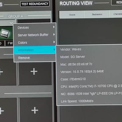 Waves Extreme-C Server X10 + Axis Scope + Rackmount for Soundgrid image 5