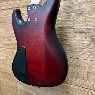 Sadowsky MetroLine 21-Fret Vintage M/J 4- string Bass- Burgundy Burst Trans Satin  w/soft bag  New! image 17