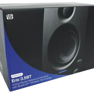 Pair Presonus Eris 3.5BT 2nd Gen 3.5" Studio Monitors Speakers w/Bluetooth+Mixer image 12