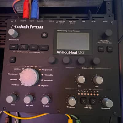 Elektron Analog Heat MKII Stereo Processor with USB Interface 2018 - Black image 1