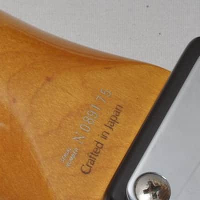 Fender Japan ST62(3TS)'62 Stratocaster 3-Tone Electric Guitar Ref No 6617 image 2