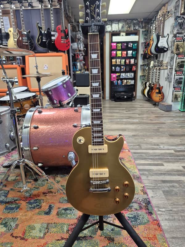 Epiphone '56 Les Paul Standard PRO 2002 korean - Metallic Gold image 1