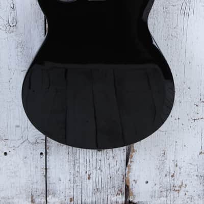 Epiphone Grabber Bass 4 String Electric Bass Guitar Ebony Finish with Gig Bag image 8