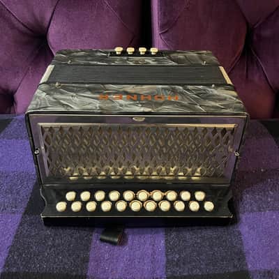 Hohner Pre-Pokerwork C/F Button Accordion image 3