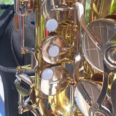 Yamaha Yas-23 Japan alto Saxophone with Protec Gig Case image 9