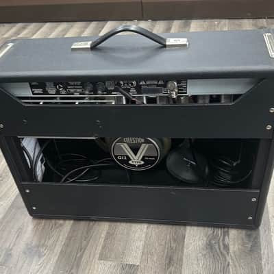 Fender '68 Custom Deluxe Reverb 2-Channel 22-Watt 1x12" Guitar Combo 2013 - Present - Black image 5